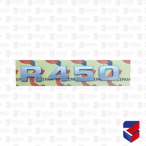 Emblema Painel Frontal Scania NTG R450 Numero e Letra 2333357 Cepam