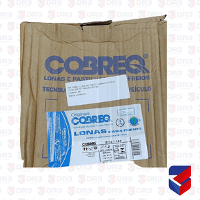 Lona de Freio Cobreq 0714-140 /TH181/DS731/L310 Tracao Scania