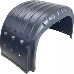 Paralama Tracao Scania Super Envolvente Plastico Preto Original