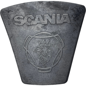 Plaqueta Caixa Cambio Aluminio Scania Super G25 G33 Original