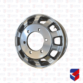 Roda de alumínio aro 17,5 x 6,00 (6 furos) Neo Rodas (Rodão) - Roadline Loja