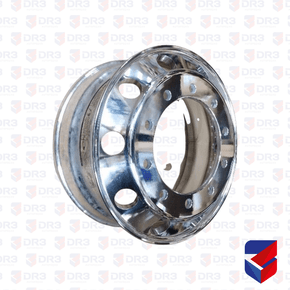 Roda Aluminio R22,5x8,25 10Furos Forjada Polida Alcoa