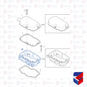 Sobre Tampa Valvula Scania S4 S5 1918833 1519140