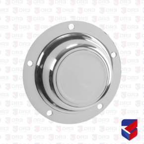 Tampa Cubo Roda Cromada Guerra 5 Furos C074