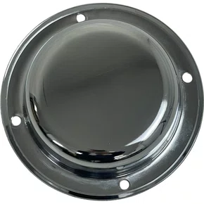 Tampa Cubo Roda Cromada Randon 4 Furos Pequena C073