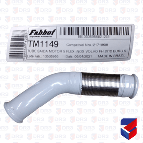 Tubo Saida Volvo FH Saida Menor 21718681 TM1149 Fabbof