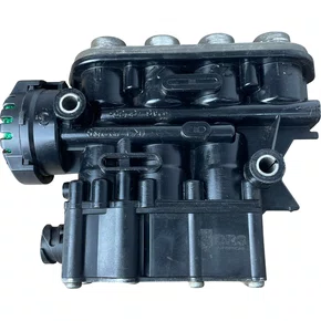 VALVULA SUSPENSAO VOLVO / IVECO 4 SAIDAS PLUG REDONDO