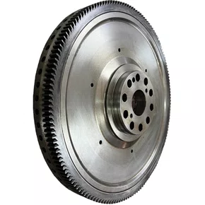VOLANTE MOTOR COM CREMALHEIRA SCANIA NTG / EURO 5 ORIGINAL: 1776466  SIMILAR: 46351301 / 01776466  OBS: JINAN02 / CREMALHEIRA 1471237  COMPATIVEL COM MOTOR 5 CILINDROS