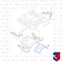 Absorvente Som Scania S4 S5 Traseiro Com Filtro 2110089 Romaplast