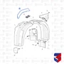 Acabamento Moldura Paralama Scania S4 S5 R LE 1431931 Fabbof