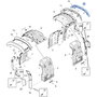 Acabamento Paralama Superior Scania NTG LD 2297992 Bester