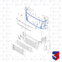 Armacao Grade Scania S5 S6 G R 2269451 1917216 17048 Boff