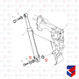 Bucha Cilindro Bascular Cabine Scania 1357380 004204 BrCompany