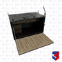 Caixa Cozinha 100x60x60cm Caminhao Carroceria Carreta Chimba