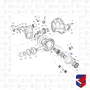 Caixa Satelite Menor Scania R660 R662 R560 1368527 02100011 Incoparts
