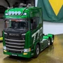 Caminhao Scania 770 S V8 Truck Controle Remoto Verde Bester