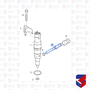 Caneta Injetor Scania NTG 1832724 Original