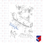 Capa Parachoque Scania S5 Centro 1884482 1865181 PR005B Fabbof
