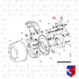 Catraca Freio Dianteiro Scania 112 113 LD 210102006 Cardan