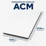 Chapa ACM Ecotech 2430x1250mm Branco Bester