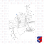 Chapa Do Estribo Scania S4 LD 1515194 CL427D Borghetti
