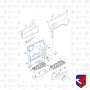 Chapa Do Estribo Scania S5 LE 1798179 CL492E Borghetti