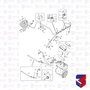 Chapa Fixacao Tubo Compressor Scania NTG 1872203 Original