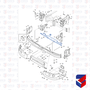 Chapa Inferior Radiador Scania S5 1947609 Original