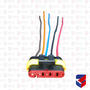 Chicote Reparo Lanterna Carreta 5 Vias ETE7760 416187 Multilight