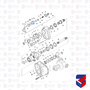 Cilindro Reduzida Diferencial Scania S4 S5 1401461 RDA1298 RDA