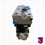 Compressor Ar Mercedes Benz Axor OM457 2 Cilindros Com Furo Wabco