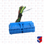 Conector OBD Painel 30 Vias Azul Volvo VM Euro 5 Original