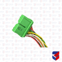 Conector OBD Painel 22 Vias Verde Volvo VM Euro 5 Original