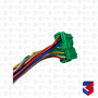 Conector OBD Painel 22 Vias Verde Volvo VM Euro 5 Original