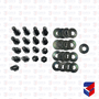 Conjunto Fixacao Tapa Sol Scania Highline 2014 Ate 2018 Fabbof