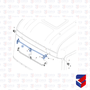 Conjunto Fixacao Tapa Sol Scania Highline 2014 Ate 2018 Fabbof