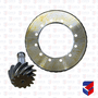 Coroa e Pinhao 12x41 Scania Diferencial RB662 1540464 Moto Pecas