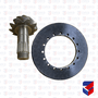 Coroa e Pinhao 10x31 Volvo 1523156 1524151 21523156 Moto Pecas