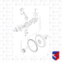 Cubo Polia Anti Virabrequim Scania 1514668 1401464 Original