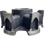 Cubo Roda Raiada Rodolinea 6 Raios CRCR001D Cercena