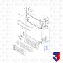 Defletor Coluna Ar Scania S5 LE 1751405 1588384 16940 Boff