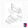 Defletor Coluna Scania S5 440 Liso LE 2055973 10221 6190E 16809 Rodoplast