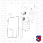 Dobradica Defletor Lateral Scania S4 LE 1381563 ME1361 Edreaza