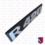 Emblema Painel Frontal Scania S4 R420 Numero e Letra 1724053 Globo