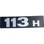 Emblema Lateral Capo Scania 113 113H 384103 576S Globo