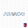 Emblema Painel Frontal Scania S5 Nome Scania Cromado 10338 Cepam