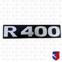 Emblema Painel Frontal Scania S4 R400 Numero e Letra 1724050 Globo