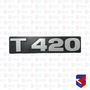 Emblema Painel Frontal Scania S4 T420 Numero e Letra 1724054 Globo