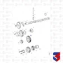 Engrenagem Bomba Injetora Scania 114 1350720 Original
