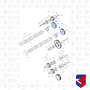 Engrenagem Comando Scania S4 S5 Euro 5 2350481 1763438 Original